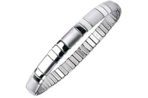 ENERGETIX-4YOU Flexibles Edelstahl Kupfer Magnetschmuck Armband ENERGETIX 4you 183 Cu MAGNETIX Cube Retro Flexi