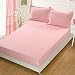 Produktbild Luckilytop 3pcs / Set Feste Matratze-Abdeckung Anti-Rutsch-Stretch Bettlaken Antistaubmilbe Bettpolster Matratze Spannbettlaken mit Pillowcase