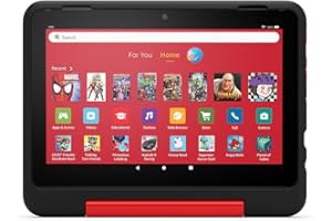 New Amazon Kid-Friendly Case for Fire HD 8 tablet (only compatible with 12th generation tablet), Marvel Avengers