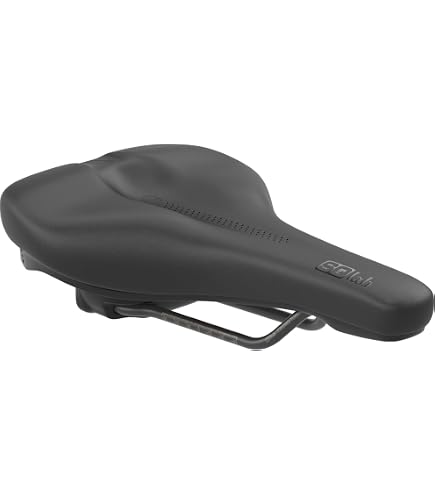621 M-D Active 2.1, City & Comfort Fahrradsattel SQlab, Schwarz Sport & Freizeit
