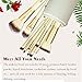 Make Up Brushes, Matto 10-Piece Professional Makeup Brush Set Make-up Kits with Cosmetics Brushes Holder