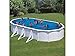 Produktbild POOLS außerhalb Boden Platten Gre Fidji cm 500 x 350 x H120