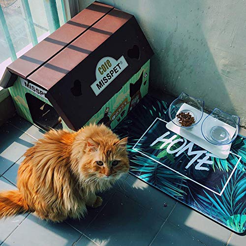 Beito-Chat-Bol-de-Nourriture-avec-Support-Surlev-pour-Animal-Domestique-Bol-de-Nourriture-Idal-pour-Chats-et-Chiens-de-Petite-Taille