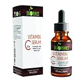 Sky Organics Vitamin C Serum for Face with Hyaluronic Acid, Vitamin C 20%+B+E- Pro Strength Antioxidant Facial Skin Care Helps Repair Sun Damage, Age Spots, Dark Circles, Wrinkles & Fine Lines 1oz 
