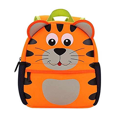Preisvergleich Produktbild Yeelan Wasserdichte Schulbeutel / Rucksack für Kinder(Tiger große Größe)