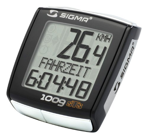 Preisvergleich Produktbild Sigma Fahrrad Computer BC 1009 STS, schwarz