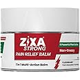 ZIXA Strong Pain Relief Balm - Non-Greasy, 7-in-1 Multi-Action Formula with Aromatherapy | Fast-Absorbing | Natural with Micelle Technology for Headache, Joint, Muscle, and Back Pain | Premium Jar, 30ml (Pack of 1)
