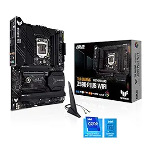 ASUS TUF Gaming Z590-Plus WiFi (Intel Socket LGA1200 for 11th & 10th Gen Intel Core, Pentium Gold and Celeron) ATX Gaming Motherboard with PCIe 4.0, Thunderbolt4, Aura Sync RGB Lighting