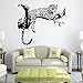 H&D Animal Wild Zoo Wall Decal Sticker Living Room Stickers Removable PVC Wall Sticker Home Decor Living bedroom Sticker Wall Paper Decals For Kid's Room (Cheetahs)