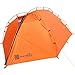 Produktbild skandika Trekking-Zelt Glacier Trek 2 Personen Aluminium-Gestänge Wassersäule, Hell Orange, 3000 mm, 16059