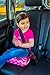 BubbleBum Portable Inflatable Cotton Candy Car Booster Seat - Chevron Pink