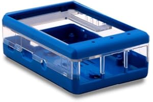 SB COMPONENTS 3.2 "Caso Trasparente TFT LCD per Raspberry Pi 2 (Blu)