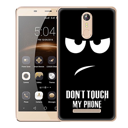 Funda LEAGOO M8   M8 Pro  DeepELE PERSONALIZADO Dibujo Amigable Medio Ambiente TPU Suave Shakeproof Protector Carcasa Patr  n Encantador  Cara sonriente