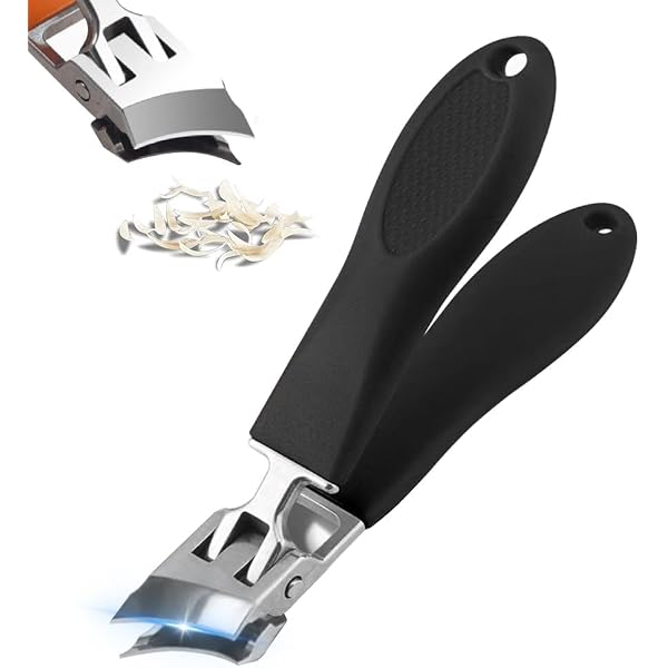 Migilife Nagelknipser Pro Set – 2 Stück Mit Breiter Backenöffnung, Spritzschutz Und Rutschfestem Griff
