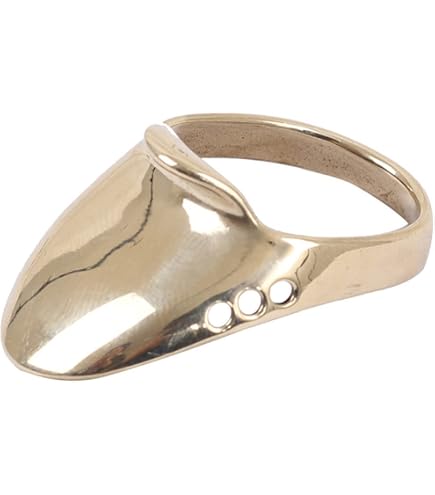Anello Per Pollice In Pelle Con Protezione Per Le Da Per Tiro