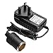 Price comparison product image V.one UK Plug 100-240V Power to 12V 3.0A DC Car Cigarette Lighter Socket Adapter