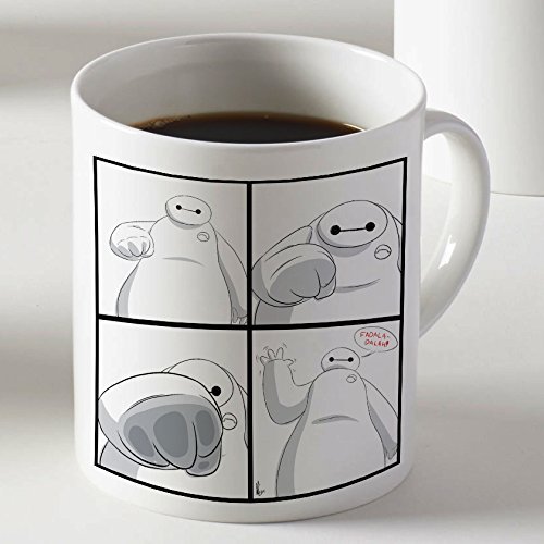 Baymax puño Bump Big Hero 6 fadala dalah taza dos lados