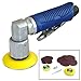 Produktbild Garten Mile® Mini Da Dual Action Air Schwingschleifer Werkzeug mit Sicherheit Trigger 70 mm + 50 mm Schleifscheiben mit 10 Ersatz Professionelle Garage karosseriewerkstatt Pneumatic Air Sander
