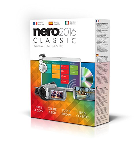 Nero 2016 Classic - Software De Grabaci  n