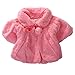 WANGSAURA Infant Baby Girl Faux Fur Fleece Coat Winter Warm Jacket Outwear Clothes