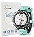 Produktbild maxhood (2er Pack) Garmin Forerunner 235 225 630 620 230 220 gehärtetem Glas Displayschutzfolie, real 0,26 mm 2.5D round edge Premium Gehärtetem Glas Displayschutzfolie Film für Garmin 235 225 630 620 230 220
