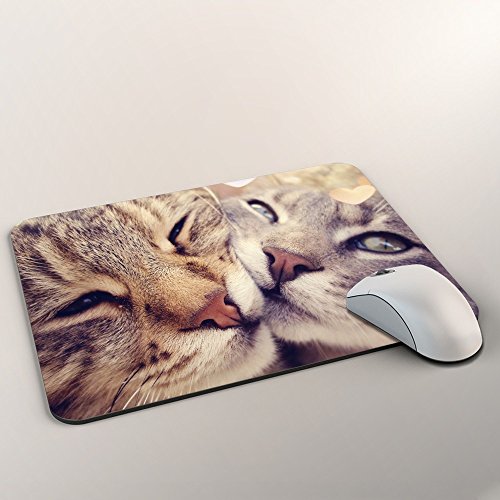Katzen 10038, Kätzchen, Mousepad Anti Rutsch Unterseite für Optimalen Halt Kompatibel mit allen Maustypen (Kugel, Optisch, Laser) Ideal für Gamer und für Grafikdesigner. - 2