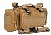 Produktbild FIRECLUB TAN Deployment Waist Chest Pack Outdoor Military Duffle Tactical Assault Combined Backpack Rucksack Sport Molle Camping Trekking Messenger Crossbody single Shoulder Bag +6 Key Buckle