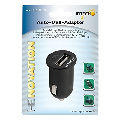 Preisvergleich Produktbild hepoluz 05001628 - KFZ-Ladegerät USB