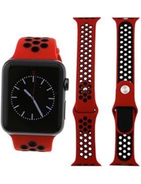 42mm Silikon Ersatz Sport Band Armband für Apple Watch iWatch Series 1/2