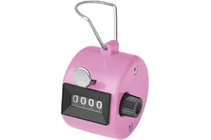 GOGO Compteur Manuel à 4 Chiffres ABS Handheld Tally Counter pour l'école d'entraîneurs d'événements Sportifs