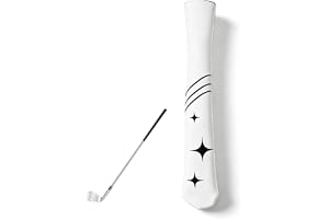 Changor Alignment Stick Cover PU Läder Riktningsindikator Övningsstång Skyddsskydd för Golfentusiaster