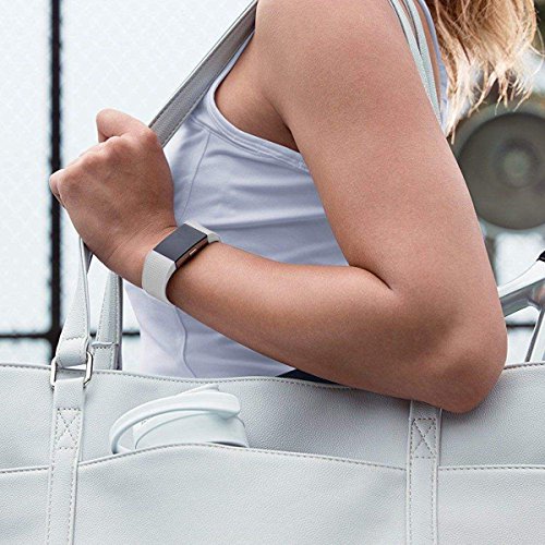 Kutop für Fitbit Charge 2 Armband,TPU weiches Silikon sports Ersetzerband Silikagel Fitness verstellbares Uhrenarmband für Fitbit Charge 2 - 7