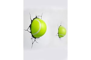 PHILIPS 14202 3D Deco Light - Decorative lampada LED design 3D 2 palle da tennis