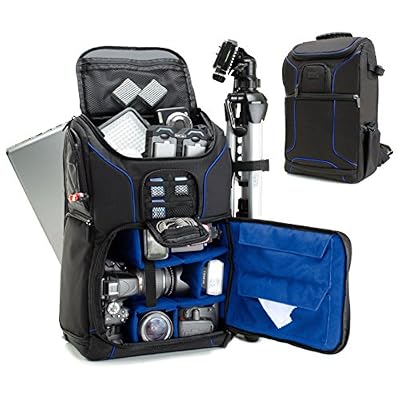 Accessory Power Sac à Dos Professionnel Appareil Photo Réflex Numérique avec Support Trépied, Compartiment Ordinateur Portable & Rangements Accessoires - Pour Canon, Nikon, Pentax Et Plus Encore - par USA Gear