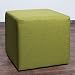 Produktbild Möbelbär 8008-35 Sitzwürfel 45 x 45 x 45 cm, bezogen mit hochwertigem Sawanna Struktur, Webstoff, lime grün
