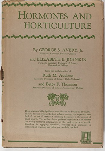 Hormones and Horticulture francais Hormones and Horticulture francais