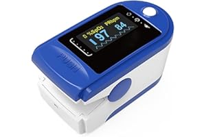 ‎OCS.TEC Pulsoximeter Pulse Oxymeter Blutsauerstoff Oximeter Pulsmesser Pulsuhr Herzschlag Sauerstoffsättigung Sp02 OM3