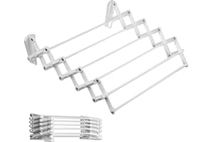 ABJ Stendibiancheria da bagno L'asciugatrice per bucato pieghevole e restistente 50 cm