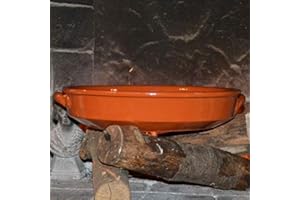 YODECO Teglia da forno in terracotta - D 41 cm