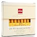 Produktbild 400 Stück Baumkerzen 100% Bienenwachs Christbaumkerzen 20 Packungen á 20 Stk.