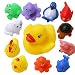 Elektra 12 pcs/Lot Mixed Different Animal Bath Toys Children Washing Education Toys RS.299.00