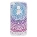 Produktbild Lonchee Xiaomi Redmi 3S Hülle,Bunte Muster Weich TPU Handy Hülle Durchsichtig Transparent Etui Cover Case Protective Shell Soft Schutzhülle Telefon Kasten für Xiaomi Redmi 3S – Runder Totem