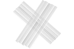 Hopelit 30 Stück PVC Befestigungsclips Sichtschutz, Sichtschutzstreifen für Doppelstabmatten, Klemmschiene für Sichtschutz Garten und Zaun - Transparent