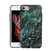 Produktbild Omiky® Marmorbeschaffenheits-Druck-Abdeckungs-Fall-Haut für iPhone7 4.7Inch (Armeegrün)
