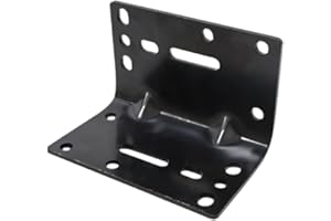 ‎F FITYLE F Fityle Generische Seilwinden-Montageplatte, massiver Stahl, 6 mm dick, professionell, stabil, rechtwinklig, strapazierfähig, für Fahrzeuge, LKWs,