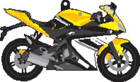 Preisvergleich Produktbild GUMMI SCHLÜSSELANHÄNGER YAMAHA YZF-R 125