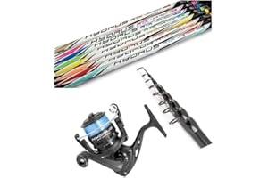 MG GROUP Kit Trota Lago Canna TRABUCCO Hydrus Rtx + Mulinello a scelta