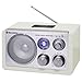Produktbild Roadstar HRA-1325US Retro Design Radio (USB, SD-Slot, MP3) weiß