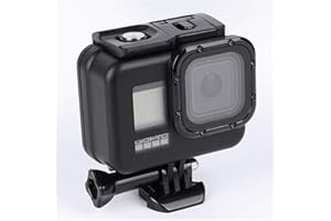 TELESIN Eyeon Blackout Underwater 60M Custodia Impermeabile Custodia Subacquea Custodia Protettiva Dive Case di Nuoto per GoPro Hero 8 Black Action Camera Accessori Acqua