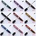 Elenxs Women's Cool Lipsticks Sexy Lip Gloss Lip Makeup Matte Lip Sticks 9 Colors Black